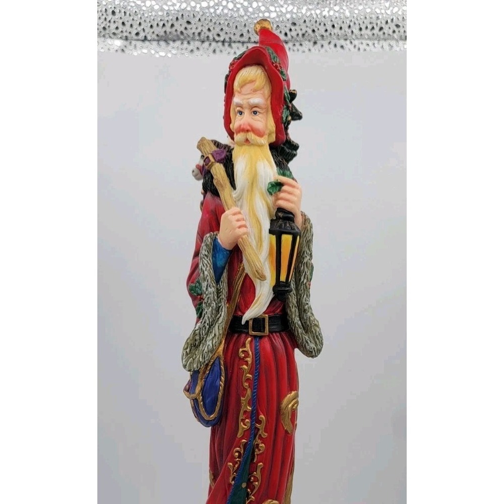 Lenox Pencil Santa 13½" Tall "Old World Santa" Vintage Christmas